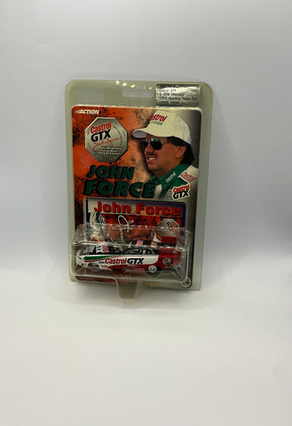 JOHN FORCE 1999 CASTROL GTX 8X CHAMPION 1/64 MUSTANG FUNNY CAR NHRA DIECAST