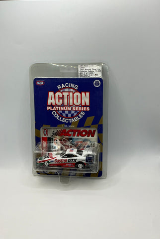 JOHN FORCE 1998 CASTROL GTX 1/64 MUSTANG FUNNY CAR NHRA DIECAST