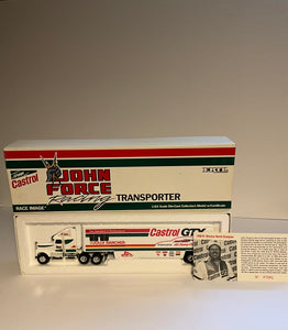 JOHN FORCE 1992 CASTROL GTX JOLLY RANCHER 1:64 NHRA DIECAST TRANSPORTER by Ertl