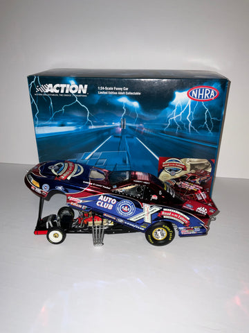 ROBERT HIGHT2006 #7000 AAA AUTO CLUB OF SOUTHERN CALIFORNIA /2005 NHRA ROOKIE OF THE YEAR COLOR CHROME 1:24 NHRA DIECAST FUNNY CAR by Action Racing Collectables