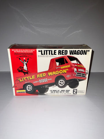 DODGE 1993 LITTLE RED WAGON 1:25 PLASTIC MODEL KIT - Lindberg