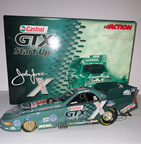 JOHN FORCE 2004 #3 GTX START UP 1:16 NHRA FIBERGLASS FUNNY CAR - Action Racing Collectables