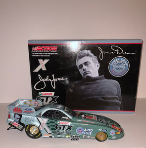 JOHN FORCE 2005 CASTROL GTX START UP JAMES DEAN 50th ANNIVERSARY 1:16 NHRA FIBERGLASS FUNNY CAR - Action Racing Collectables