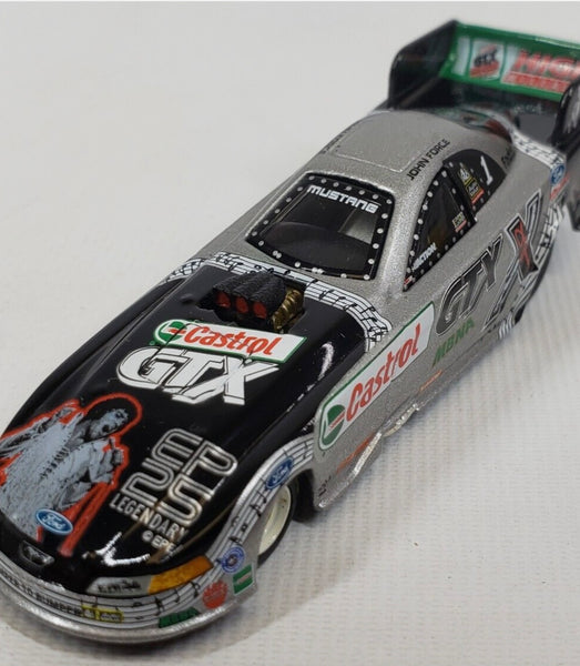 JOHN FORCE 2002 CASTROL GTX ELVIS 25th ANNIVERSARY 1:64 NHRA DIECAST FUNNY CAR - Action Racing Collectables