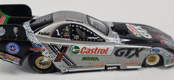 JOHN FORCE 2002 CASTROL GTX ELVIS 25th ANNIVERSARY 1:64 NHRA DIECAST FUNNY CAR - Action Racing Collectables