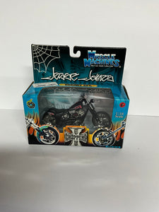 2003 JESSE JAMES CHERRY CFL WEST COAST CHOPPERS 1:18 DIECAST MOTORCYCLE - Muscle Machines