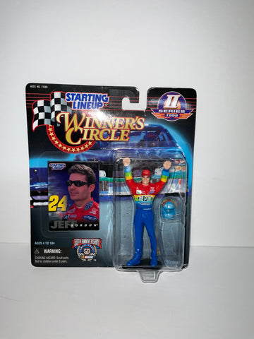 JEFF GORDON 1998 SERIES II STARTING LINEUP FIGURE - Winner's Circle