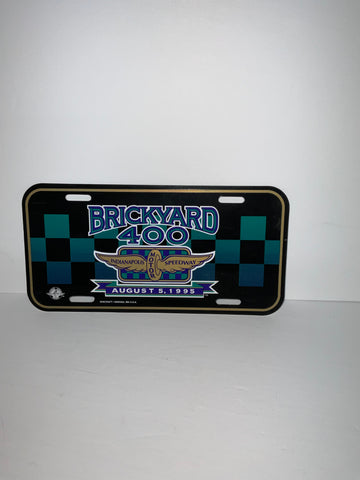BRICKYARD 400 AUGUST 5, 1995 Car License Plate