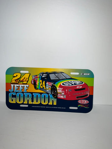 JEFF GORDON #24 Dupont Car License Plate