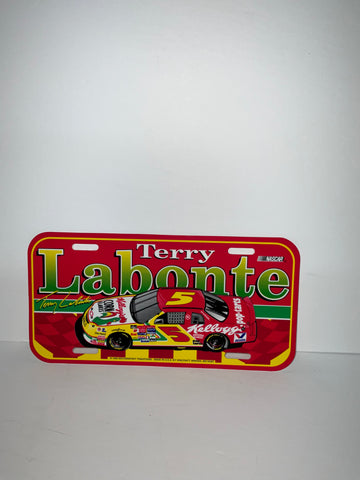 TERRY LABONTE #5 Kellogg's Car License Plate