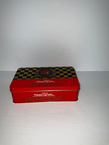 WINSTON CUP SERIES 25th ANNIVERSARY MATCHES IN COLLECTORS TIN