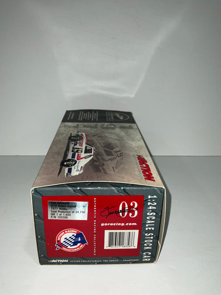 2003 DALE EARNHARDT SR 1977 BELDEN ASPHALT HOLIDAY CAMPER MALIBU 1:24 NASCAR DIECAST - Action Racing Collectables Historical Series
