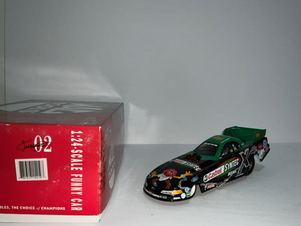 2002 TONY PEDREGON CASTROL SYNTEC/25th MUPPETS ANNIVERSARY 1:24 NHRA DIECAST FUNNY CAR - Action Racing Collectables