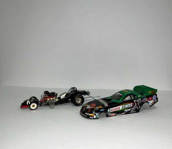 2002 TONY PEDREGON CASTROL SYNTEC/25th MUPPETS ANNIVERSARY 1:24 NHRA DIECAST FUNNY CAR - Action Racing Collectables