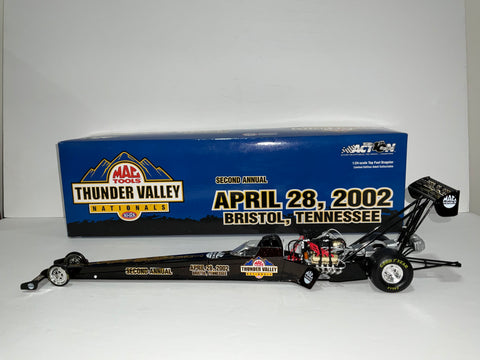 2nd ANNUAL THUNDER VALLEY 2002 1:24 NHRA DIECAST DRAGSTER - Mac Tools and Action Collectables