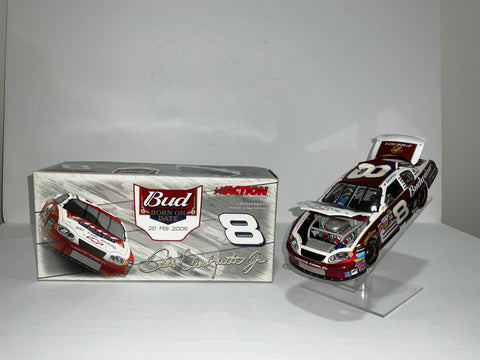 DALE EARNHARDT JR 2005 BUDWEISER DAYTONA BORN ON DATE 1:24 NASCAR DIECAST - Acton Racing Collectables