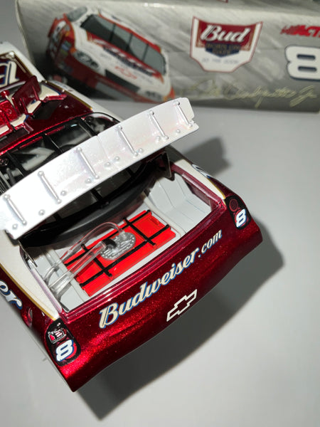 DALE EARNHARDT JR 2005 BUDWEISER DAYTONA BORN ON DATE 1:24 NASCAR DIECAST - Acton Racing Collectables