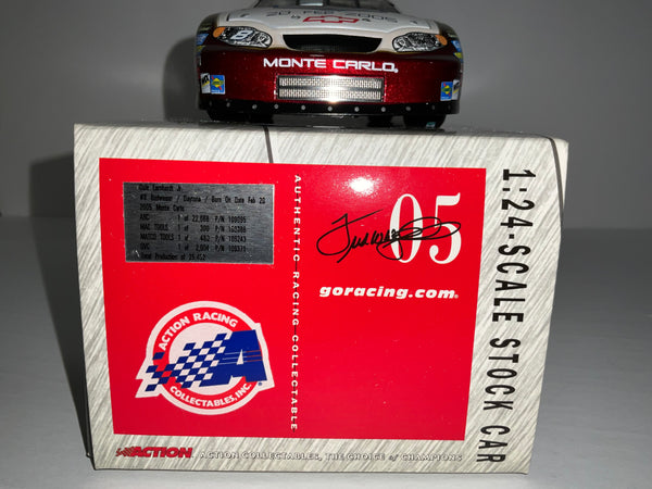 DALE EARNHARDT JR 2005 BUDWEISER DAYTONA BORN ON DATE 1:24 NASCAR DIECAST - Acton Racing Collectables