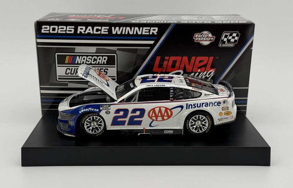 JOEY LOGANO 2025 AAA INSURANCE TEXAS 5/4/25 RACE WIN 1:24 NASCAR DIECAST
