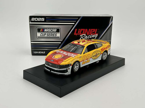 JOEY LOGANO 2025 SHELL-PENNZOIL DARLINGTON THROWBACK 1:24 NASCAR DIECAST