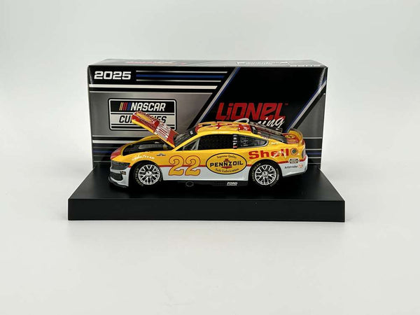 JOEY LOGANO 2025 SHELL-PENNZOIL DARLINGTON THROWBACK 1:24 NASCAR DIECAST