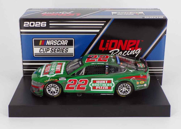 JOEY LOGANO 2026 HUNT BROTHERS PIZZA 1:24 NASCAR DIECAST - ACTION RACING COLLECTABLES
