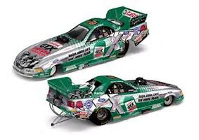 JOHN FORCE 2003 CASTROL GTX HIGH MILEAGE 3 STOOGES 75th ANNIVERSARY  1:24 FUNNY CAR NHRA DIECAST