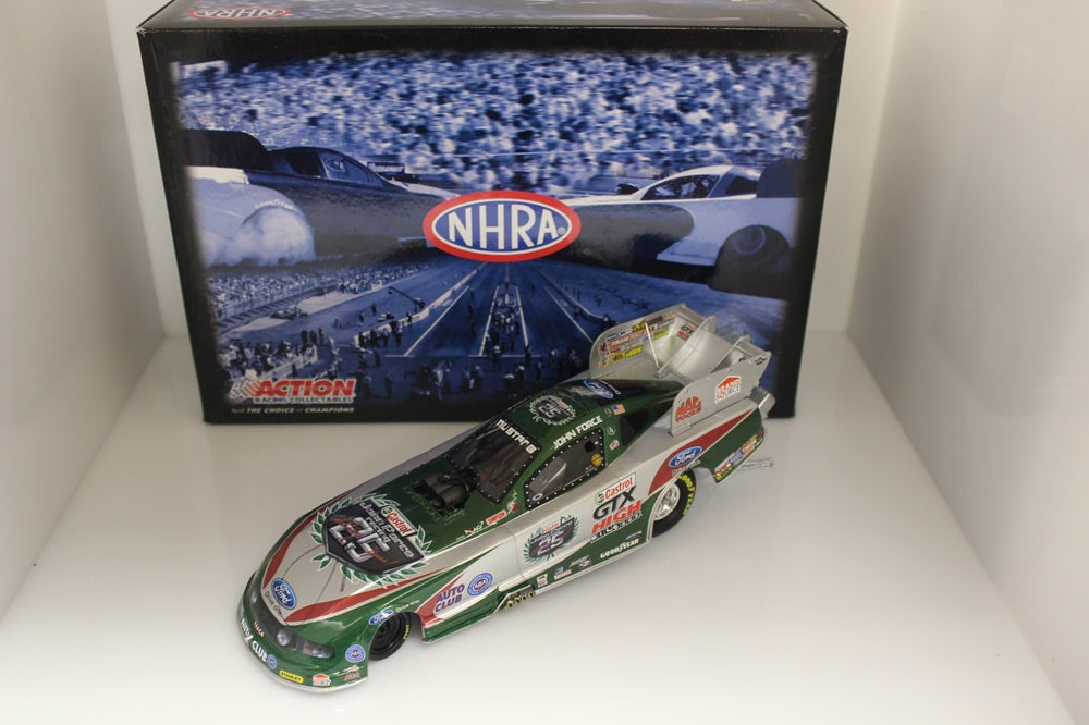 JOHN FORCE 2010 CASTROL 25th ANNIVERSARY 1:24 FUNNY CAR NHRA DIECAST by Action Racing Collectables