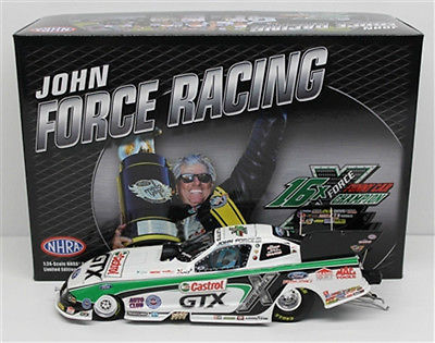 JOHN FORCE 2013 CASTROL GTX 16x CHAMPION 1:24 FUNNY CAR NHRA DIECAST