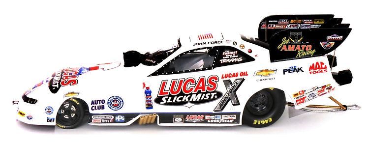 JOHN FORCE 2015 LUCAS OIL SLICK MIST FUNNY CAR 1:24 NHRA DIECAST