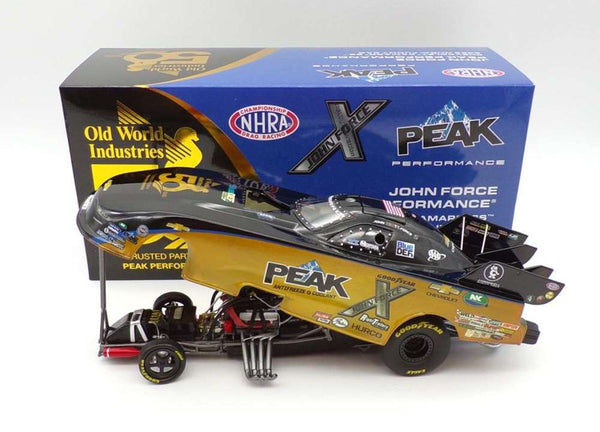JOHN FORCE 2023 PEAK PERFORMANCE OLD WORLD INDUSTRIES 50th ANNIVERSARY EDITION 1:24 NHRA DIECAST FUNNY CAR - Auto World