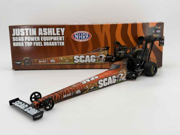 JUSTIN ASHLEY 2026 SCAG 1:24 NHRA DIECAST TOP FUEL DRAGSTER