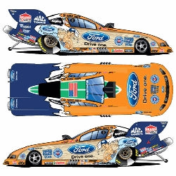 MIKE NEFF 2009 FORD DRIVE ONE ROOKIE OF THE YEAR 1:24 FUNNY CAR NHRA DIECAST