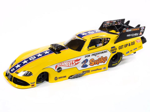RON CAPPS 2023 NAPA/HOT WHEELS/SNAKE 1:24 NHRA AUTOGRAPHED DIECAST FUNNY CAR - Auto World