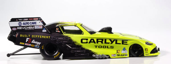 RON CAPPS 2025 CARLYE TOOLS TOYOTA SUPRA 1:24 NHRA DIECAST FUNNY CAR