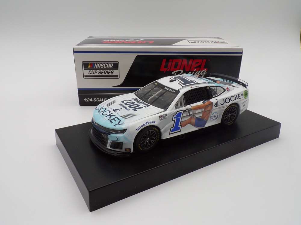 ROSS CHASTAIN 2024 JOCKEY INFINITE COOL 1:24 NASCAR DIECAST FOIL NUMBER - Action Racing Collectables