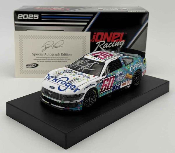 RYAN PREECE 2025 KROGER/LITTLE BITES/CAPRI SUN AUTOGRAPHED 1:24 NASCR DIECAST - FOIL NUMBER
