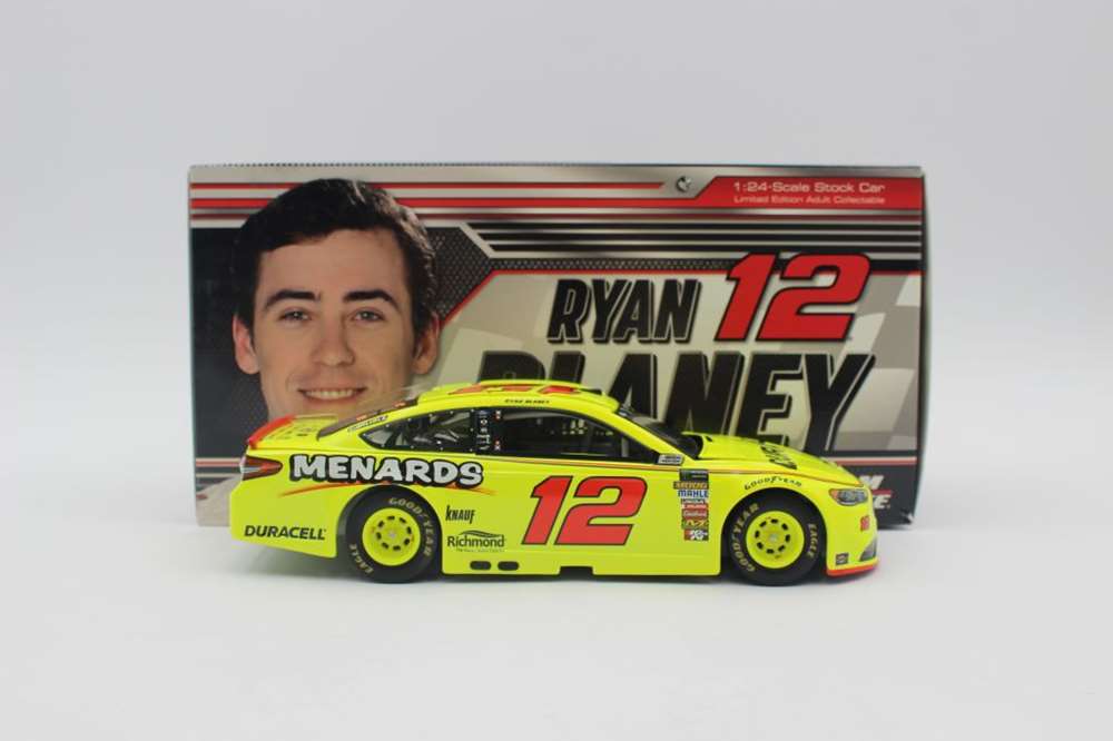 RYAN BLANEY 2018 MENARDS DURACELL 1:24 NASCAR DIECAST - Action Racing Collectables