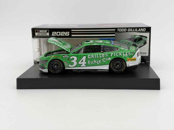 TODD GILLIAND 2026 GRILLO'S PICKLES 1:24 NASCAR Diecast