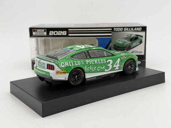 TODD GILLIAND 2026 GRILLO'S PICKLES 1:24 NASCAR Diecast