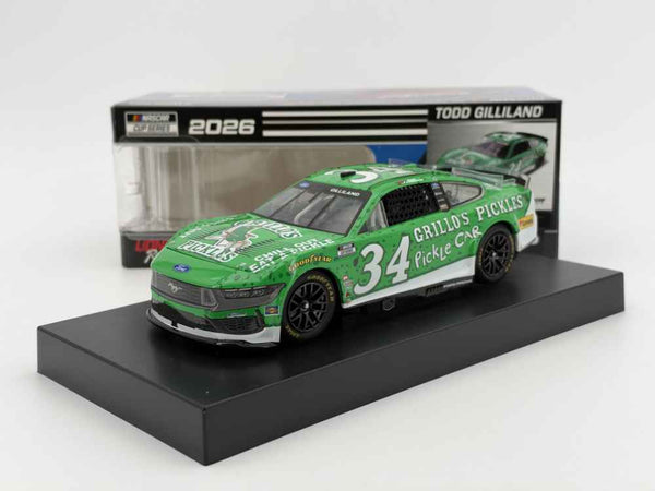 TODD GILLIAND 2026 GRILLO'S PICKLES 1:24 NASCAR Diecast