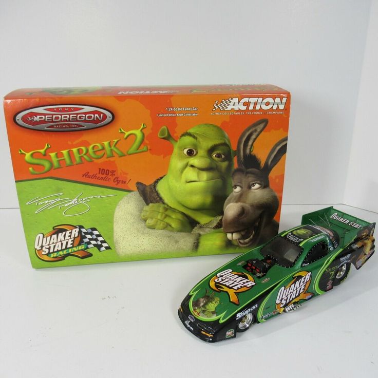 TONY PENDREGON 2004 QUAKER STATE/SHREK 2 FUNNY CAR 1:24 NHRA DIECAST