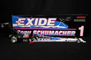 TONY SCHUMACHER 2000 EXIDE BATTERY 1:24 DRAGSTER NHRA DIECAST