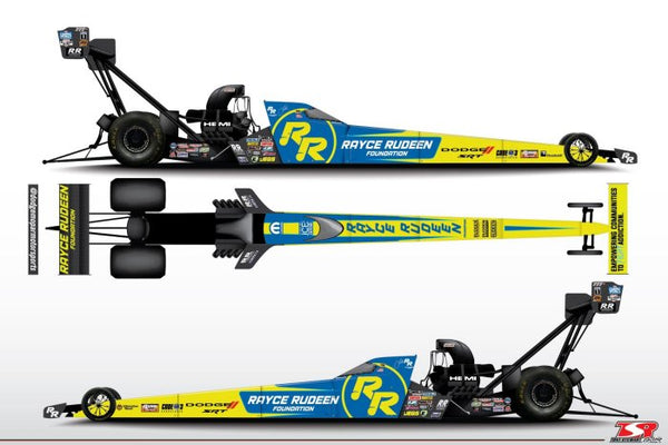TONY STEWART 2026 RAYCE RUDEEN 1:24 TOP FUEL DIECAST DRAGSTER - Autoworld
