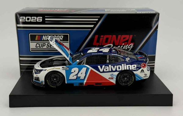 WILLIAM BYRON 2026 VALVOLINE 1:24 NASCAR DIECAST - Action Racing Collectables