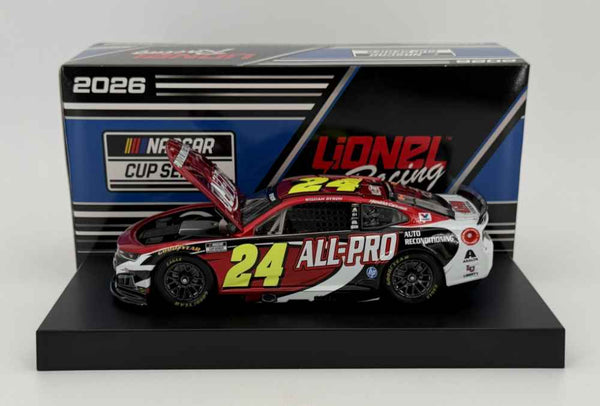 WILLIAM BYRON 2026 ALL PRO Liquid Color 1:24 NASCAR DIECAST