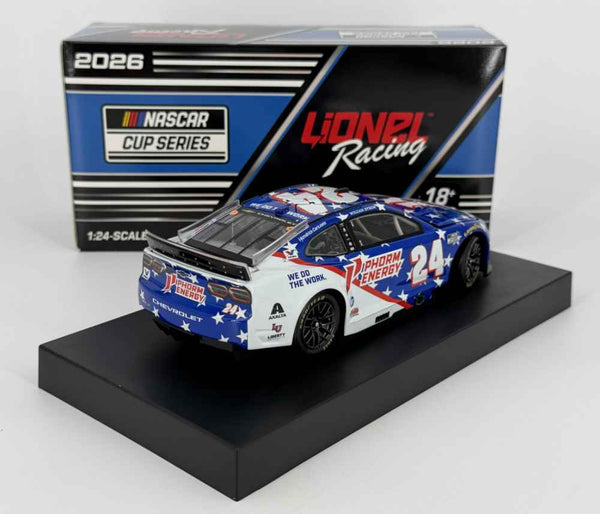 WILLIAM BYRON 2026 PHORM ENERGY 1:24 NASCAR DIECAST - Action Racing Collectables