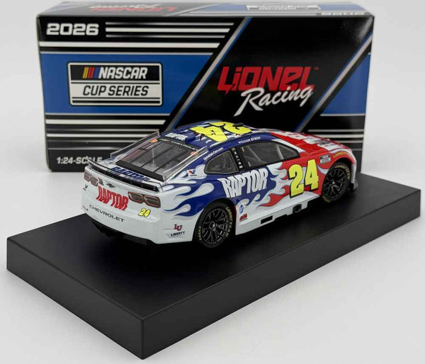 WILLIAM BYRON 2026 RAPTOR 1:24 NASCAR DIECAST - Action Racing Collectables