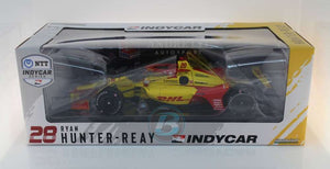 #28 RYAN HUNTER-REAY 2021 DHL 1:18 INDY CAR DIECAST - Greenlight