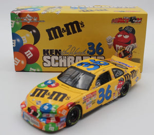 KEN SCHRADER 2002 M & M's 1:24 NASCAR DIECAST